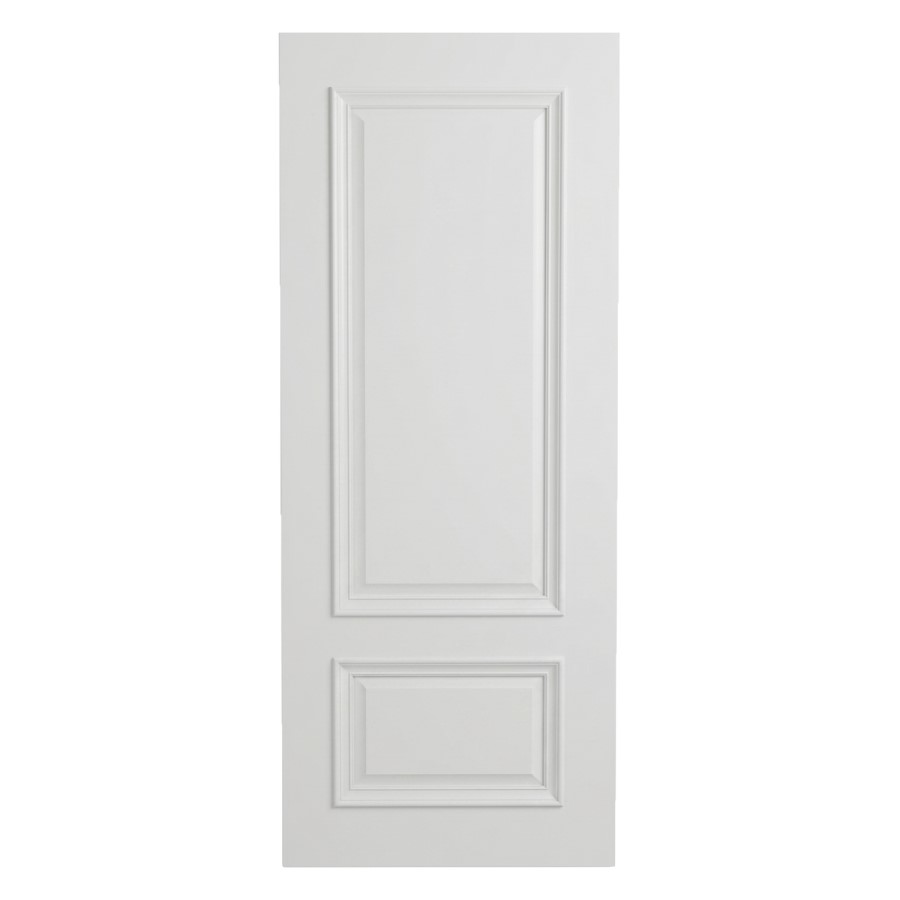 Internal White Primed 2-Panel Door with Raised Mouldings - 1981 x 686 x 35mm - Nelson - XL Joinery