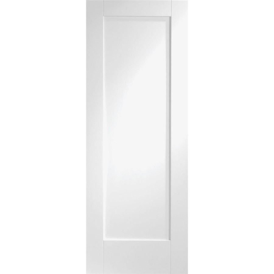 Internal White Primed One-Panel FD30 Fire Door - 1981 x 762 x 44mm - Pattern 10 - XL Joinery