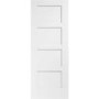 Internal White Primed 4-Panel Shaker Door - 2040 x 926 x 40mm - XL Joinery