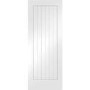 Internal White Primed Cottage FD30 Fire Door - 1981 x 762 x 44mm - Suffolk - XL Joinery