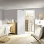 Internal White Primed Victorian Shaker FD30 Fire Door - 1981 x 762 x 44mm - Victoria - XL Joinery