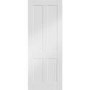 Internal White Primed Victorian 4-Panel Shaker Door - 1981 x 762 x 35mm - Victoria - XL Joinery