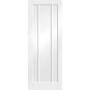 Internal White Primed 3-Panel FD30 Fire Door - 1981 x 686 x 44mm - Worcester - XL Joinery