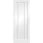 Internal White Primed 3-Panel Door - 2040 x 626 x 40mm - Worcester - XL Joinery