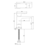 Zana Brushed Brass Basin Mixer Tap & Bath Filler Tap Pack