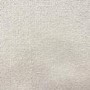 Cream Boucle Modern Curved 3 Seater Sofa - Zuri 