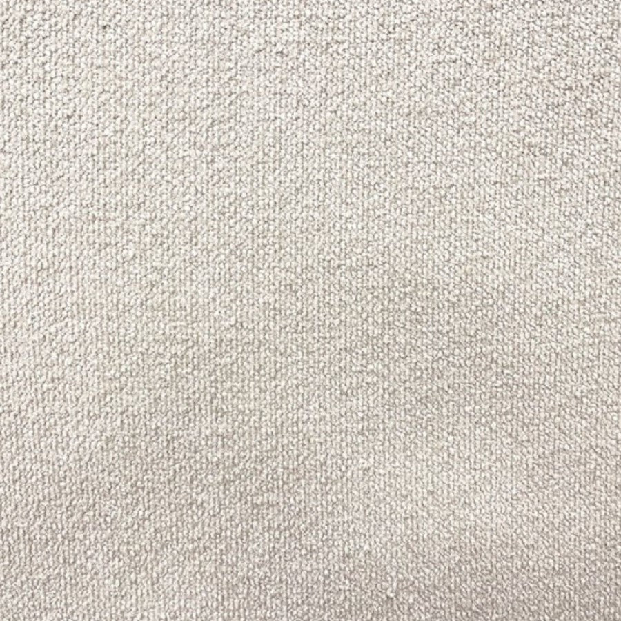 Cream Boucle Modern Curved 3 Seater Sofa - Zuri 