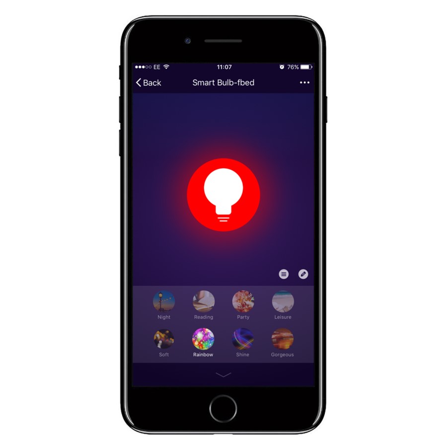 electriQ Smart Lighting Colour Wifi Bulb with B22 bayonet ending - Alexa & Google Home compatible - 5 Pack