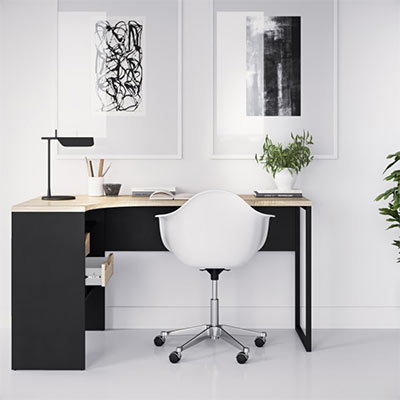 Office desks.