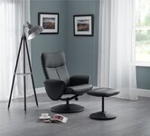 Black Armchairs.