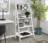 White Shelving.