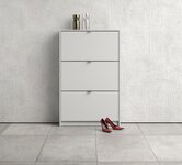 White Shoe Storage.