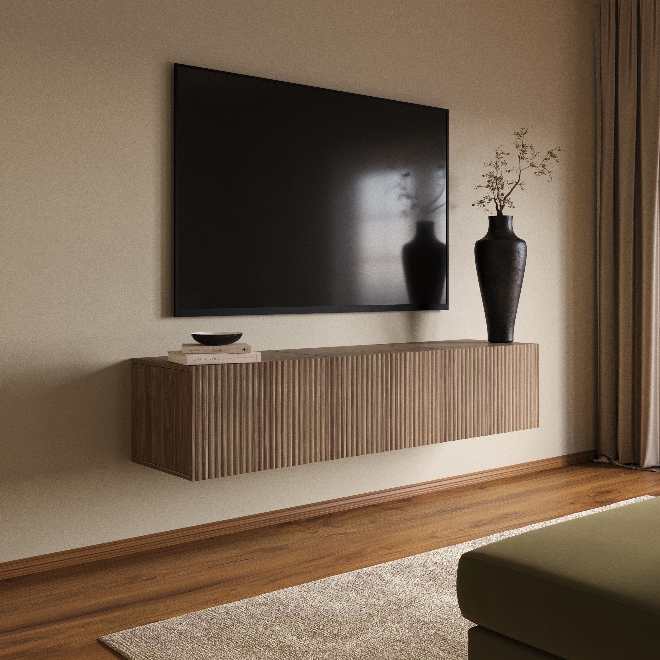 Wall Mounted Floating TV Unit