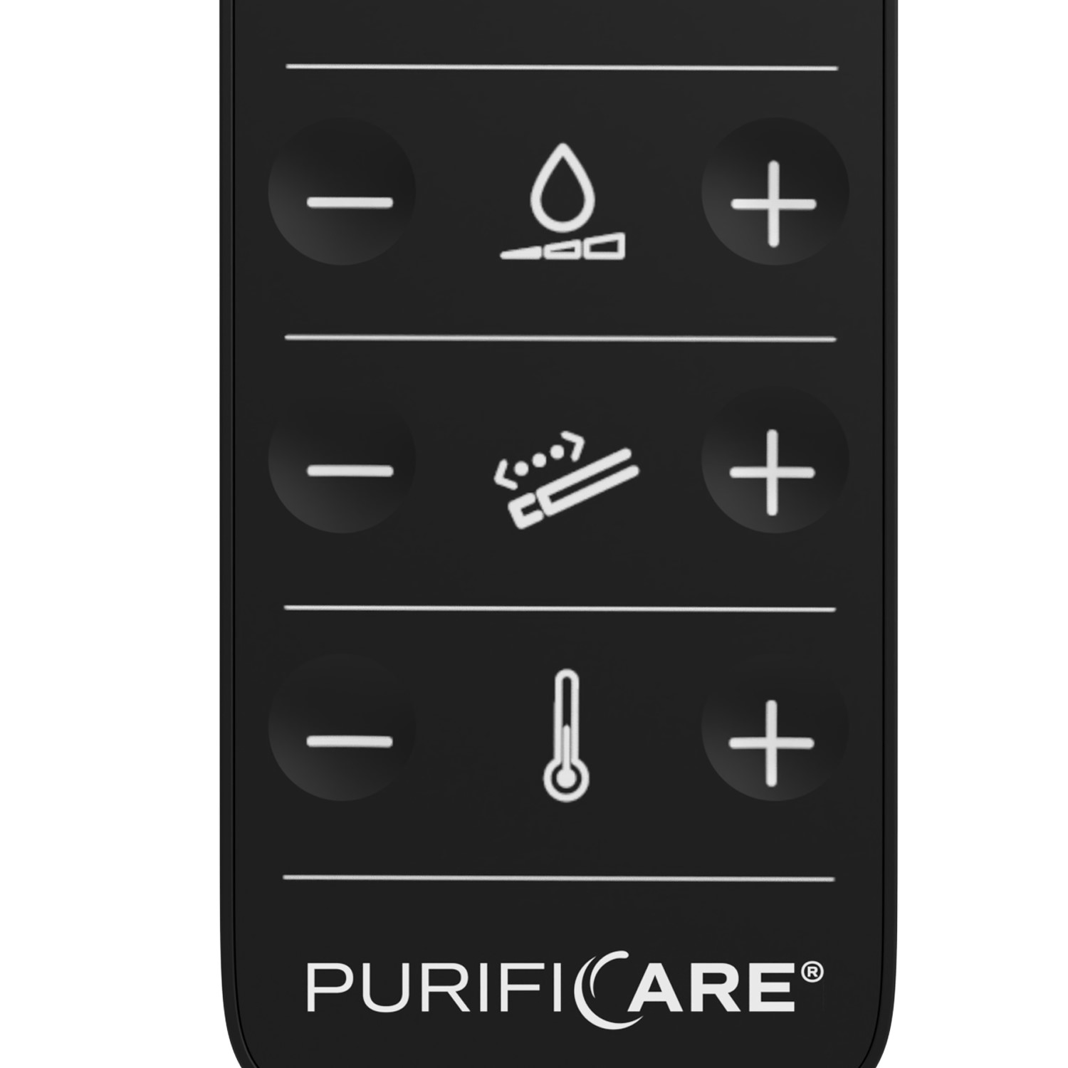 Smart Toilet water settings.